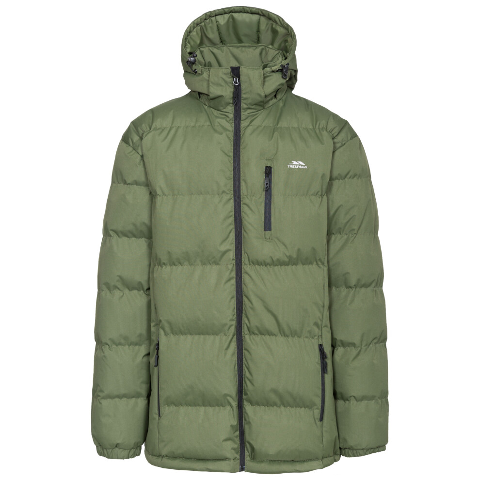 Trespass (Xs, Moss) Mens Padded Jacket Casual Winter Coat Xxs Green