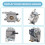 WT962 Carburetor for   25CC 2500 Gasoline Chainsaw 6