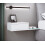 Design wall drawer bedside table KonsilaL White 4