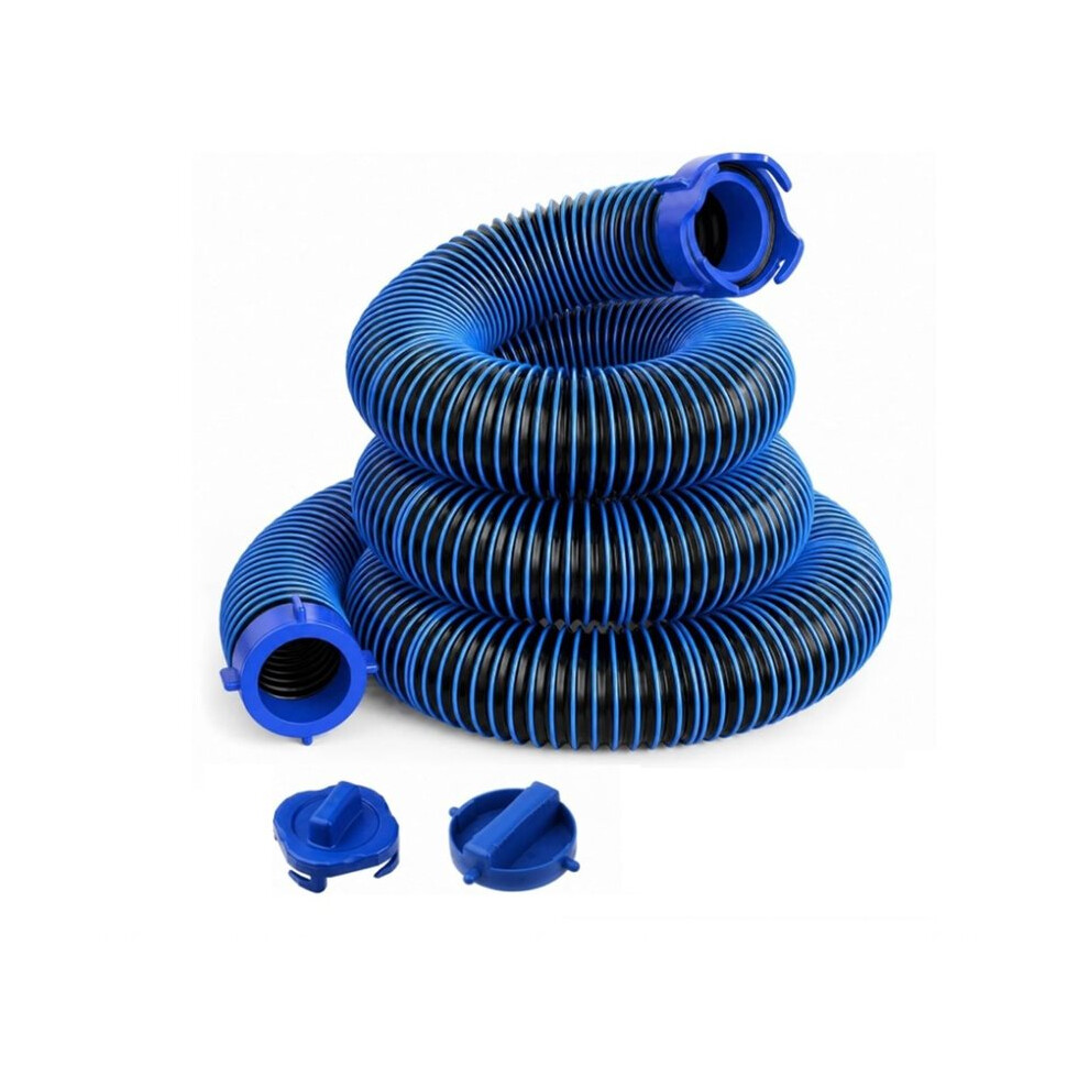 10 Ft Rv Sewer Hose, Sewer Hose For Rv Heavy-Duty Sewer Hose Kit With Leak-Proof Swivel Fittings 4713550810307