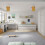 Cama doble juvenil con estante Nuit 4
