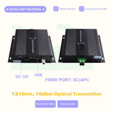 1310nm, 10dbm SC/APC CATV Optische Transmitter EU-Stekker