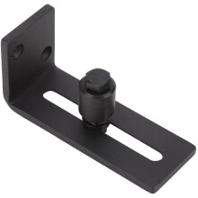 Adjustable Floor Carbon Steel Adjustable Sliding Floor for Barn Door Hardware Accessory Carbon Steel Floor