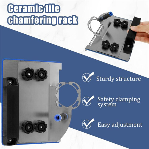Angle Grinder Stand for Tile 45Chamfer Cutting,45 Degree Tile Chamfering,Tile Chamfer Stand for 100-Type Angle Grinders