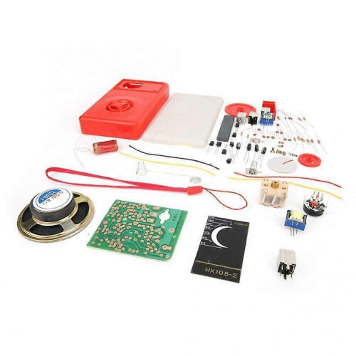 7 Tubes AM Radio Electronic HX108-2 DIY Kit Electronic Learning