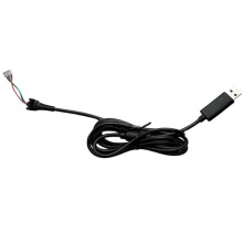 Câble USB avec Anneau Magnétique pour Manette Filaire pour 360, Rallonge de 2,2 M, Noir