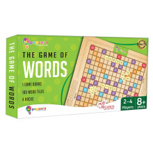 Popcorn Juegos y Puzzles El Juego de Palabras Scrabble Juego de Mesa para 2-4 Jugadores