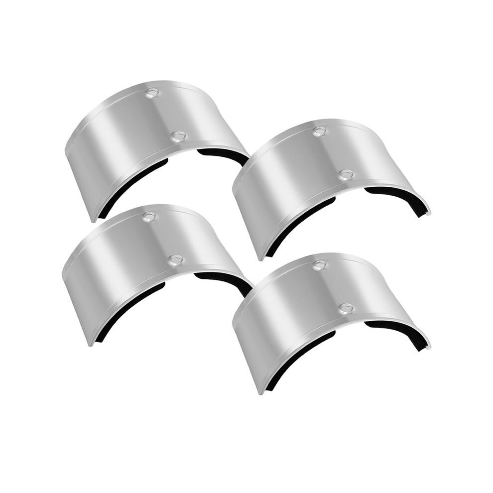 4Pcs Drywall Stilt Curved Plate,Drywall Stilt Foot Rest Replacement Part,Stilt Leg Cuff Plate,Stilt Leg Comfort Plate 6032925491537