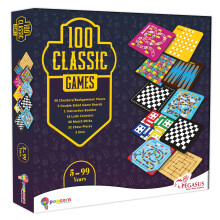 Popcorn Games & Puzzles 100 In 1 Board Games For Kids 5 + Years Indoor Board Game For Kid & Family | Gift Toy For Children