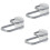 Multifunctional Clothes Hanger Storage Rack Punch-Free Wall-Mounted Double-Layer Foldable Clothes Rack Storage Rack A 1