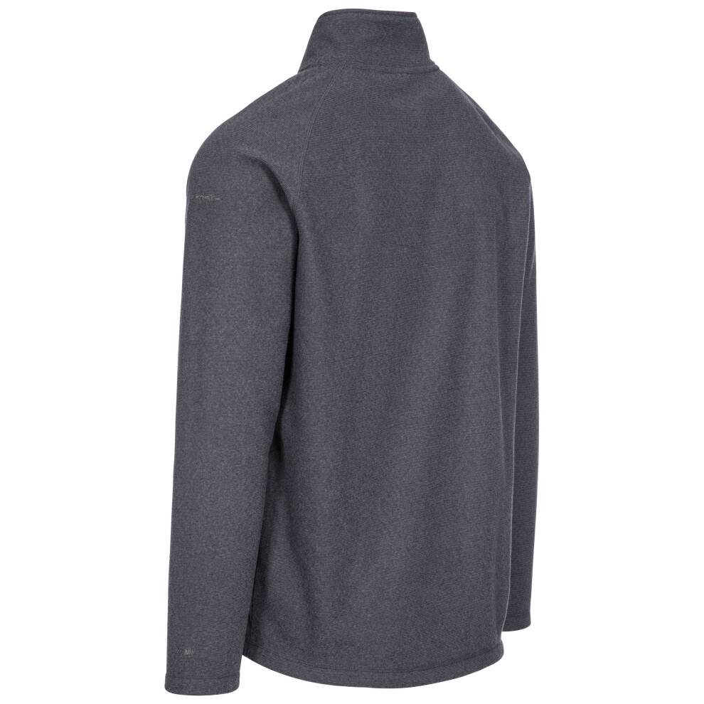 Trespass (Xxs, Charcoal) Mens Fleece Top - Keynote Grey