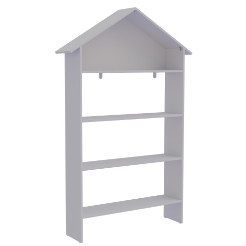 (Matt, Wood) Children's Shelf Bookcase Shelf Malusa 1