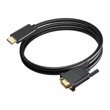 USB C TYPEC To VGA Cable 1080P Type C To VGA Converter Adapter Cable for Laptop