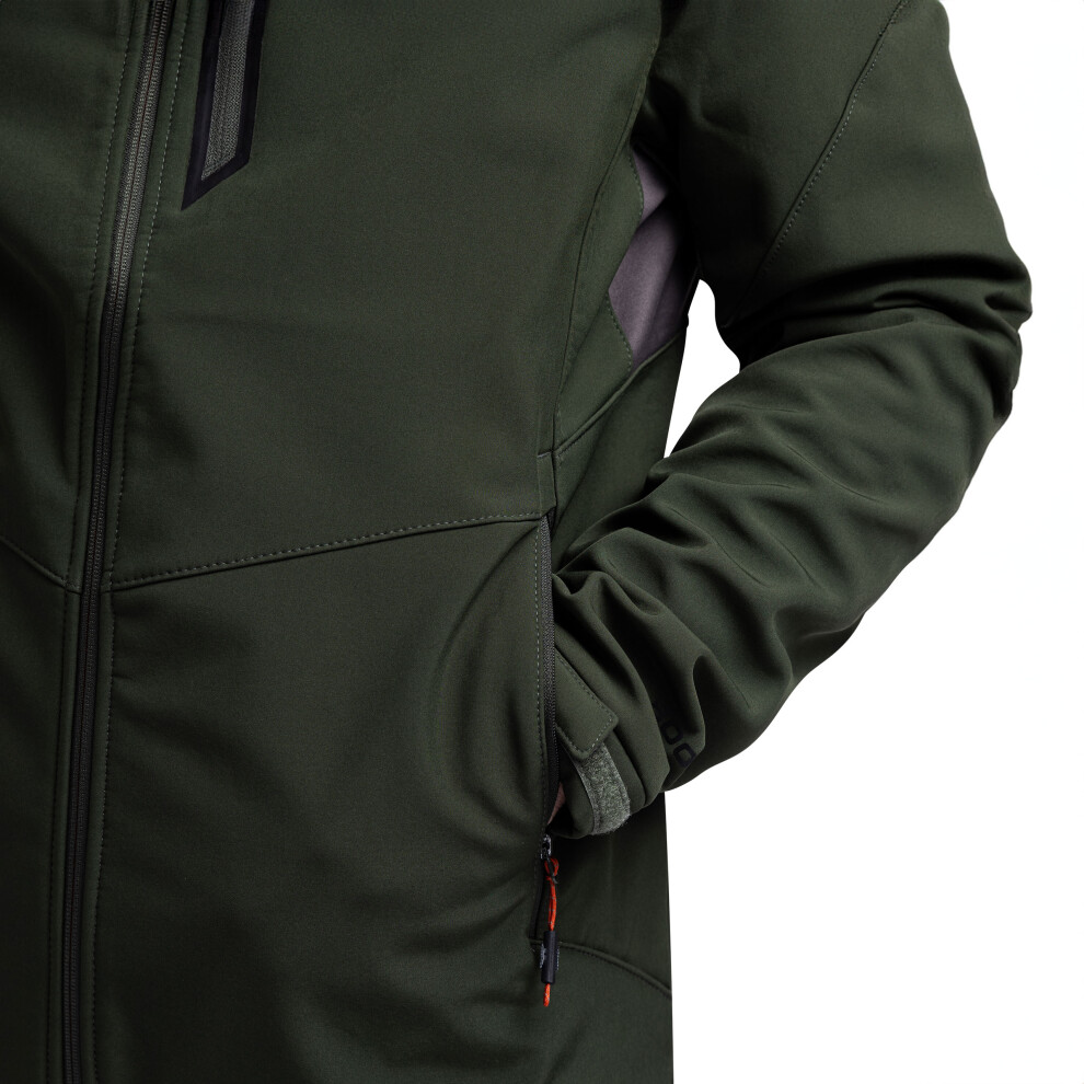 Trespass (L, Ivy) Mens Softshell Jacket - Marlon B Green