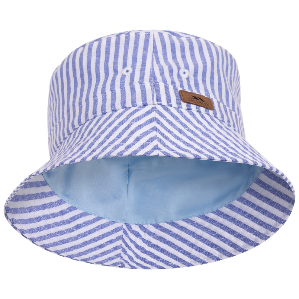 Trespass (5 To 7 Years, Bluetone Stripe) Unisex Kids Bucket Hat Lightweight - Berwick