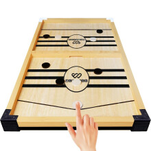 Wembley Snabbaste Finger Först Brädspel - Trä String Hockey Sling Puck Inomhusleksak För Barn 5+ År