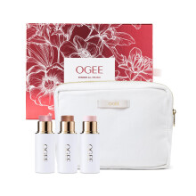 Ogee Shimmer All The Way - Set de Maquillaje de Edición Limitada con 3 Iluminadores