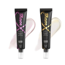Sotrue Combo de Crema Strobe de 2, Dorada y Rosa - 30g Cada una | Primer + Iluminador + Hidratante | Hidratación Intensa