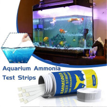 (1pcs, White) Ammonia Nitrogen Quick Water Quality Test Strips Aquarium Well Being Quick