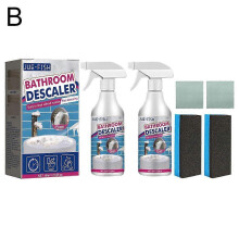 (1set, Sea) All-Purpose Bathroom Foam Cleaner, Household Powerful Stubborn Stains Descaler