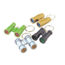 U.S. Toy Set van 12 Mini Verrekijkers Sleutelhangers in Assorti Kleuren