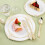 1set/75PCS Plastic Tableware, Suitable for 25 Guests, Wedding Party Use, Can Be Used As A Disposable Tableware Set 3
