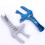 Adjustable Wrench 6-75mm - Multifunctional Aluminum Alloy Spanner for Diverse Plumbing Tasks Silver 5