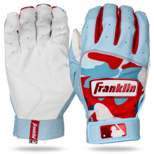 Franklin Sports MLB Schlägerhandschuhe - Digitek Camo Baseball + Softball Handschuhe - Premium Leder -