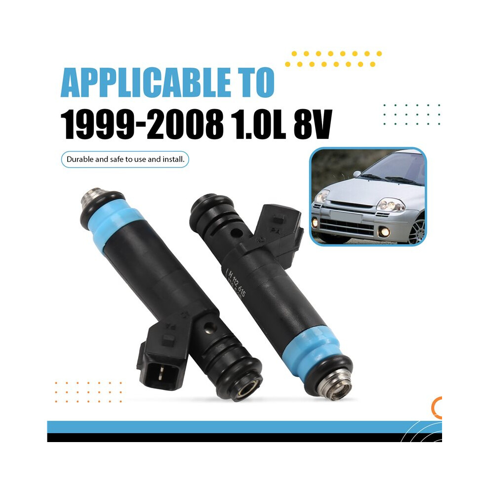 4Pcs Fuel Injector H112615 For Clio Twingo Kangoo 1999-2008 1.0L 8V Model Auto Parts 4711239788398