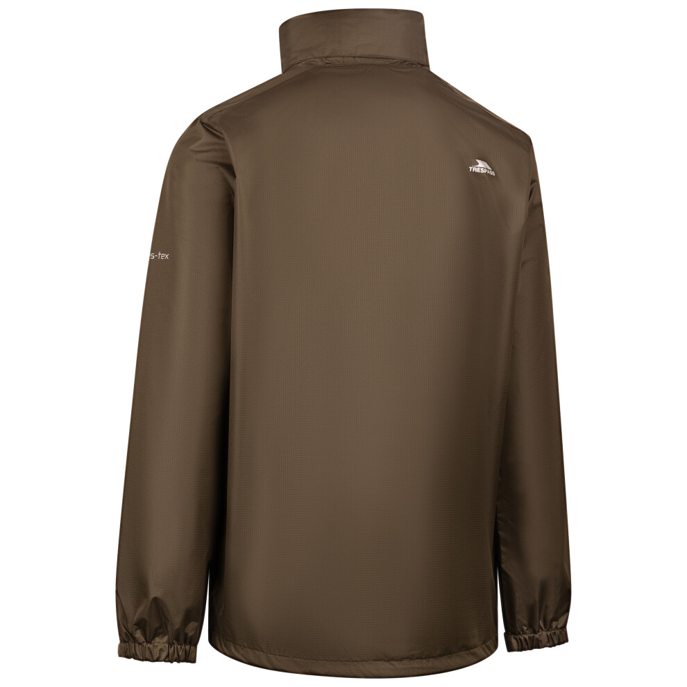 Trespass (M, Dark Vine) Mens Waterproof Jacket - Fraser Ii