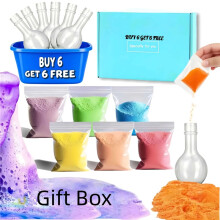 (6pcs) Bath Bomb Kit Available in Sets- Includes Bath Bombs in Different Colors And Scents, Perfect for Fun Science