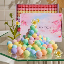 (135 PCS) Handmade Bath Bombs Gift Set with Essential Oils, Women's Exclusive, Perfect Gift for Wife, Girlfriend, Sisters on