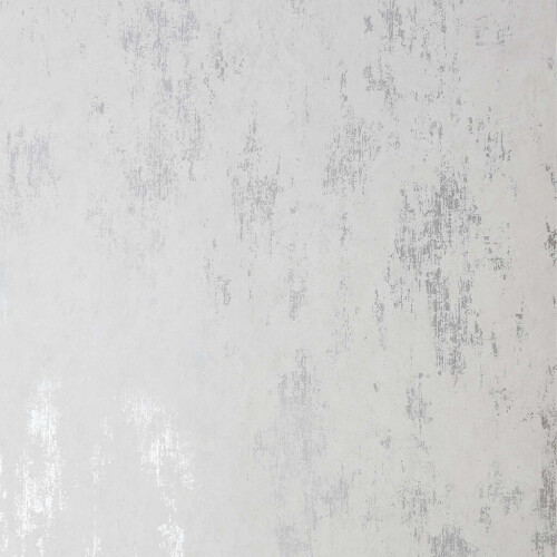 Fresco White/Silver Distressed Texture Wallpaper 1