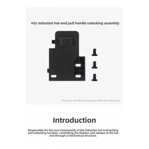 For  H2C Induction Hot End Pull Handle Unlock Assembly 3D Printer Accessory 1