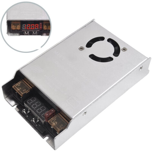 450W MPPT Solar Boost Controller 12V-50V Input Boost Charging Tool with LED Display for Lead-Acid/Lithium Batteries 2