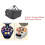 Portable Billiard  Cleaner Storage Bag with Sturdy Oxford Cloth Construction 2