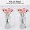 4 Supports à Fleurs en Silicone avec Grille, pour Vases, Flexibles et Étanches 4