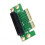 PCIE 4X Riser Card 90-Degree Left-Angle Adapter Card 1U Height Computer Server PCIe Socket PCI-E 4X Elevated Protection 6