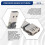 2X U2U Module Mechanical Keyboard Qmk Universal Key Modification VIA Custom Layer VIA Macro Settings Supports 5 Layers 6