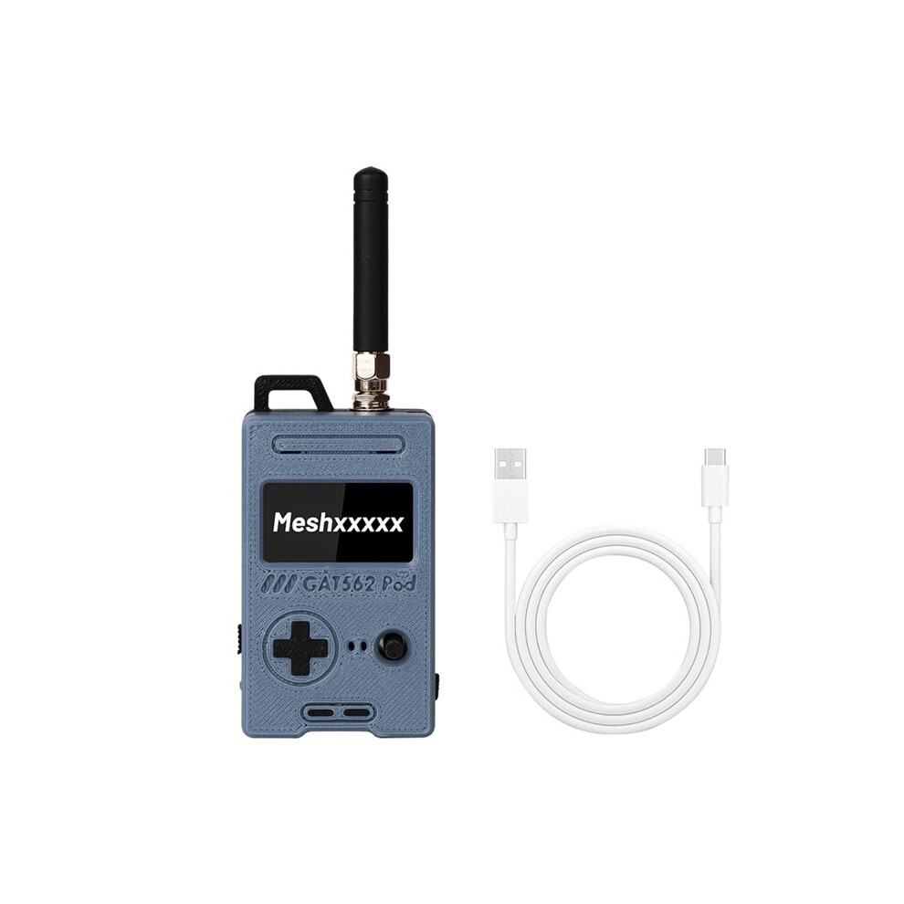 Gat562 30S Pod Meshtastic Nrf52840 Lora Module Sx1262 L76k Gps 30Dbm Lora Meshcore Node With 2000Mah Battery 868Mhz 4712635820682