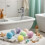 (6pcs Random) Bubble Bath Balls, 30g Each, Randomly Assorted in Gift Box, Handmade 6