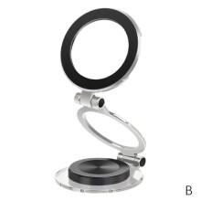 (Yellow M) Magnetic Car Suction Cup Holder Mount,360Rotation Car Cell Phone Holde