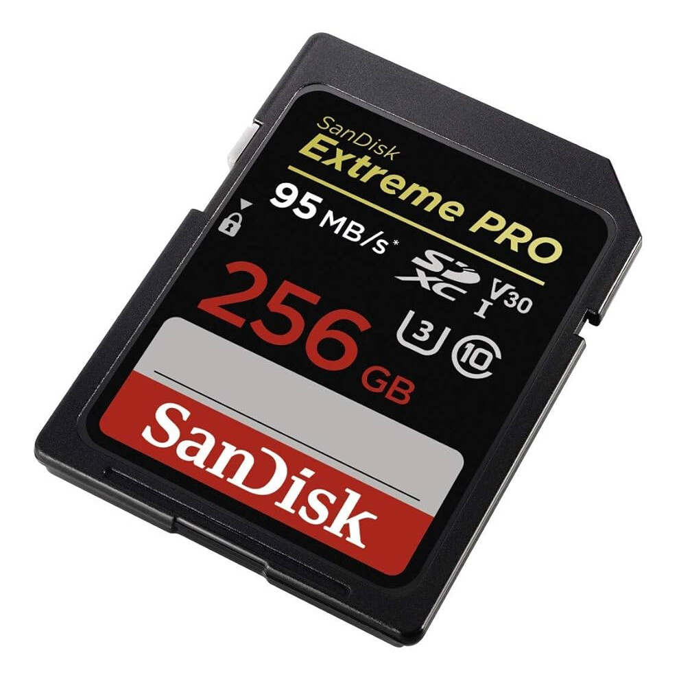 Sandisk Extreme Pro 256Gb 95Mb/S Sdxc Class 10 Sd Card