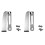 Stainless Steel Slotted Clip Belt Loop Clamp for Kydex Sheath 1