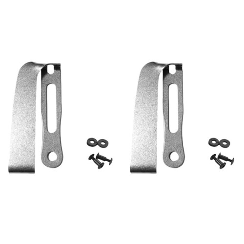 Stainless Steel Slotted Clip Belt Loop Clamp for Kydex Sheath