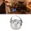 Lard Oil Basin, Large Capacity Kitchen Storage Container with Lid and Handle, Easy to Clean, Multifunctional 5