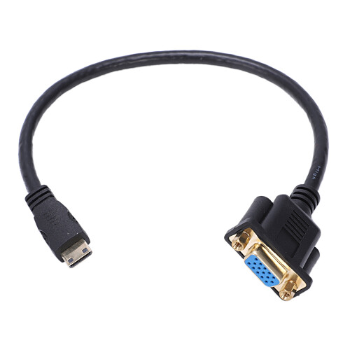 to VGA M/F Connector Cable Adapter Converter 0. 1FT