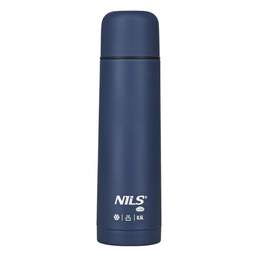 Termo 500ml, Azul, Ideal para Viajes