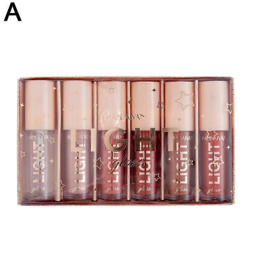 (Pink) Mirror water-gloss liquid paint glass lip glaze