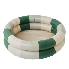 87cm Baby Inflatable Swimming Pool Toys Outdoor Paddling Pool Infant Pool Round Children Pool Room Bath Pool Green